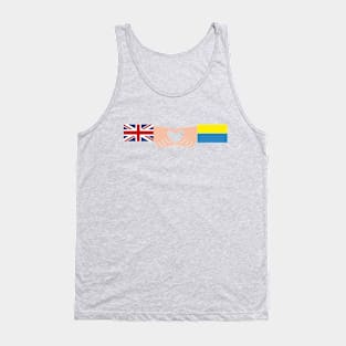 UK loves Ukraine Tank Top